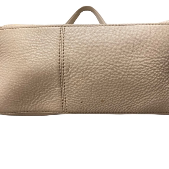 Tory Burch Womens Port Frida Blush Pink Diamond Stitched Pebbled Hobo Tote $548 - Picture 7 of 12